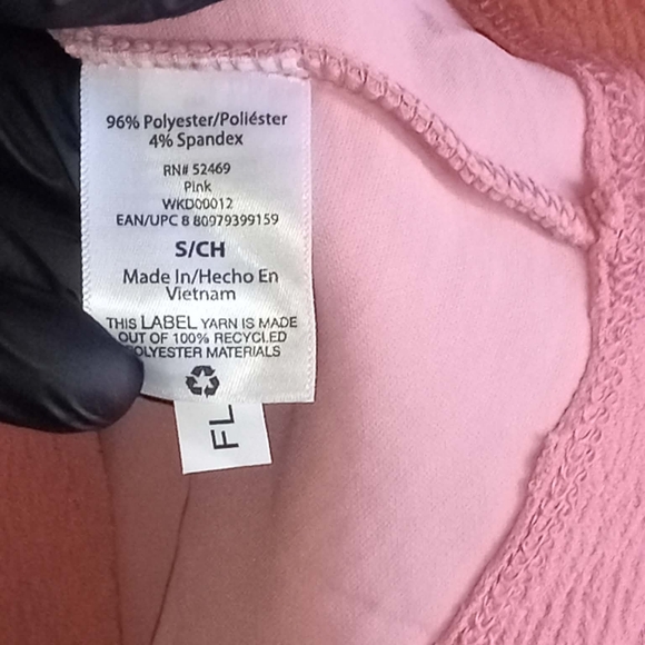 Free Assembly Small Classic Pink 3/4 Sleeve A-Line Dress Shift Preppy Casual - Picture 8 of 9